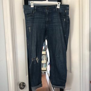 LOFT Ripped Skinny Jeans